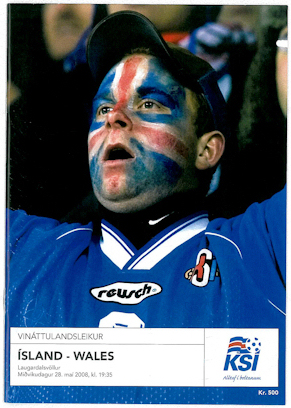 Iceland v Wales: 28 May 2008